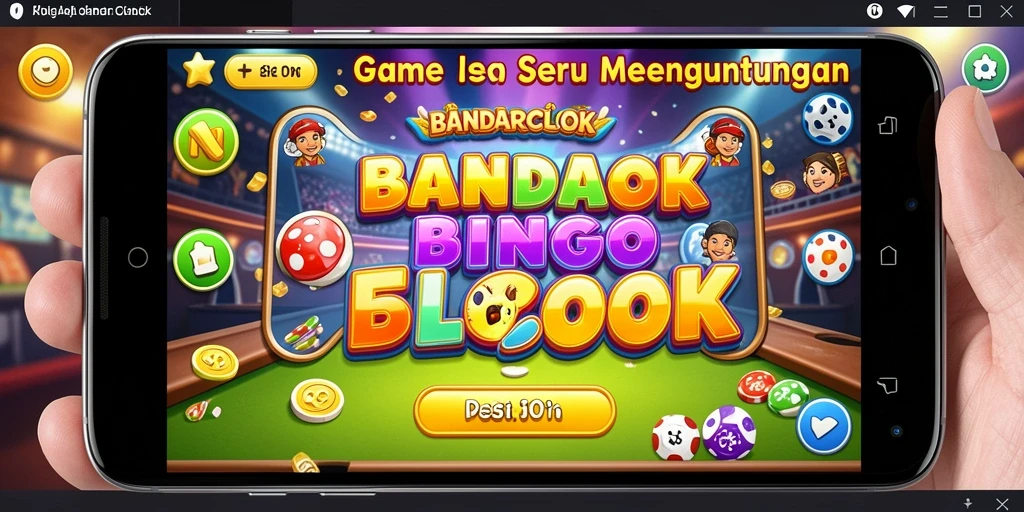 Screenshot utama BANDARCOLOK yang menampilkan gameplay seru Bingo.