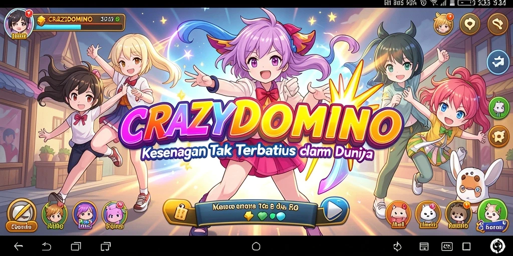 Screenshot gameplay Anime yang menarik dan menghibur.