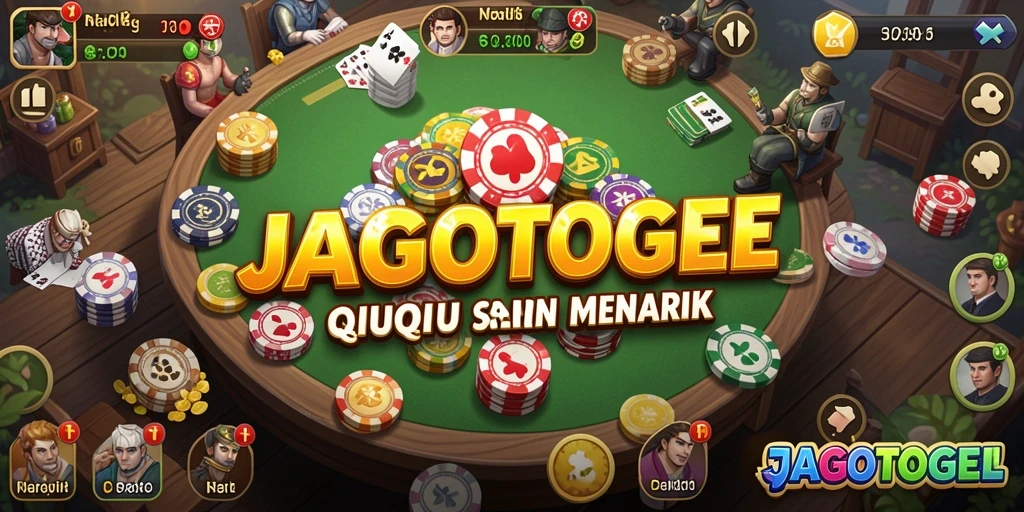Screenshot gameplay menarik dari JAGOTOGEL QiuQiu.