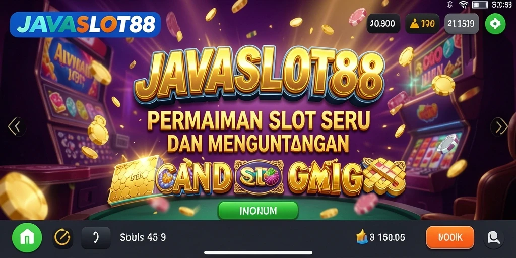 Tampilan gameplay Slot yang seru dan mengasyikkan di JAVASLOT88.