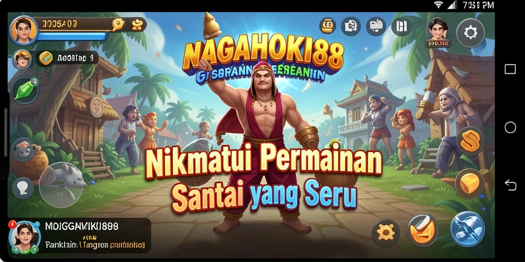 Tampilan permainan NAGAHOKI88 yang menarik dan menyenangkan.