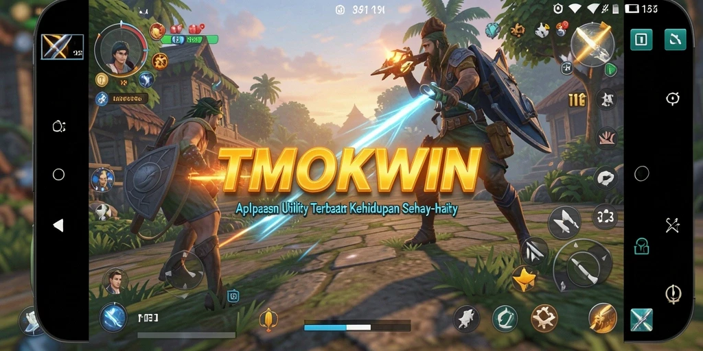 Tampilan antarmuka intuitif dari aplikasi TMOKWIN untuk kebutuhan Utility.