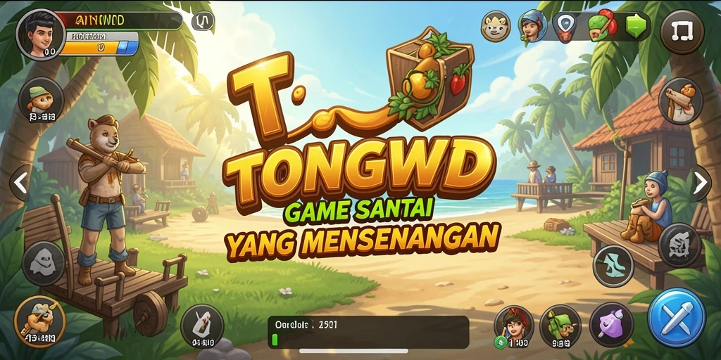Tampilan gameplay TONGWD yang memukau dan menyenangkan.